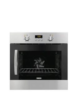 Zanussi Zoa35526Xk 60 Cm Built-In Single Electric Oven - Stainless Steel